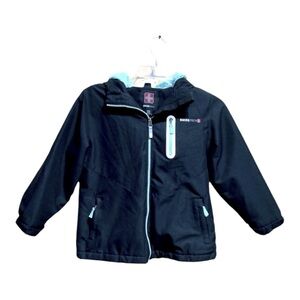 Kids Swiss + Tech Hooded Fleece Lined Parka